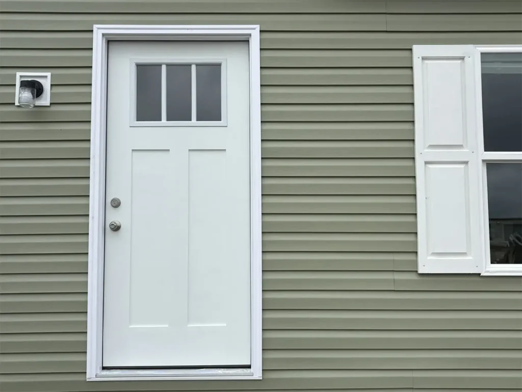 High Rock 3-lite craftsman front door Image