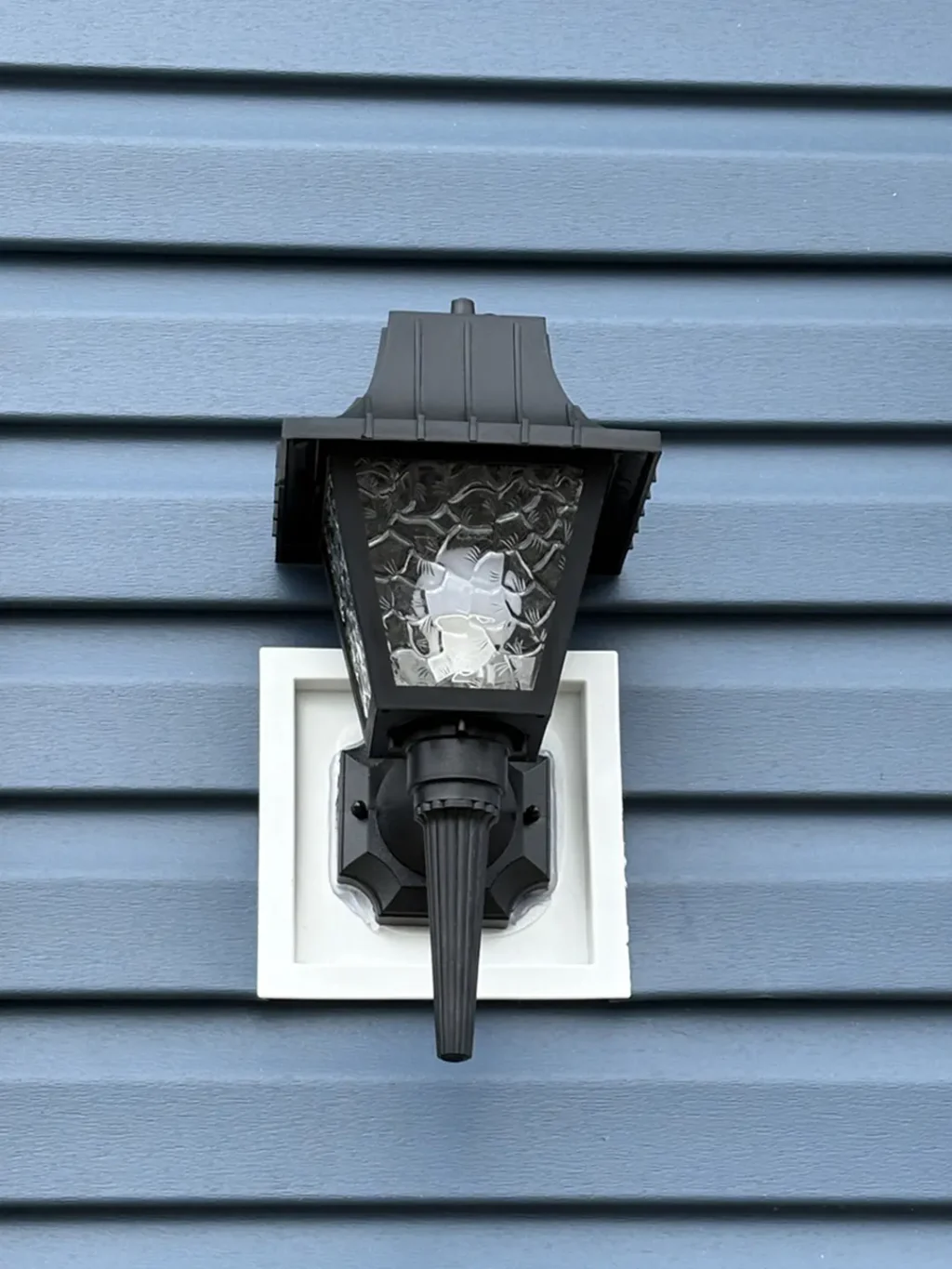 Lantern exterior light in front Image