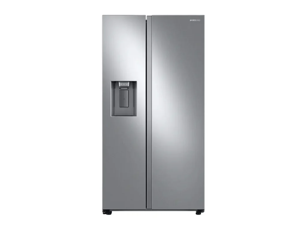 Samsung stainless steel 22cf side-by-side fridge Image