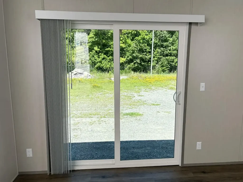 Sliding glass door Image
